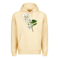 Pina Colada Mock Oranges Illustrations Premium Hoodie - LillyAllenDesigns