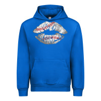 Cobalt baseball lips Urban Hoodie - AdoDesignShop
