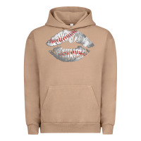 Pigment Burro baseball lips Urban Hoodie - AdoDesignShop