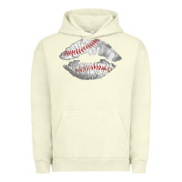 Pigment Pistachio baseball lips Urban Hoodie - AdoDesignShop