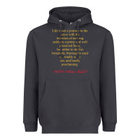 Smoke Life Is Not A Journey To The Grave With The Intention Heavyweight Hoodie - longCreatives