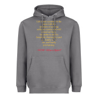 Storm Life Is Not A Journey To The Grave With The Intention Heavyweight Hoodie - longCreatives
