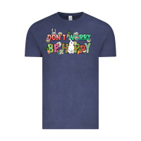 Vintage Denim Don't worry be hoppy Easter Day Vintage Tee - HowdyJamesFarm