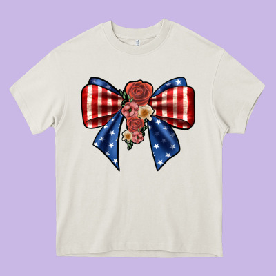 Bow Heavy Core Tee Designed By Jahusdesignshop