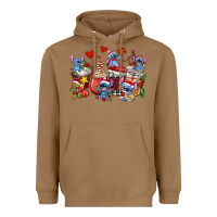 Toasted Coconut christmas stitch coffee cups Heavyweight Hoodie - AdoDesignShop