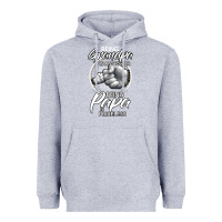Heather Grey being grandpa is an honor being papa is priceless, gift dad Heavyweight Hoodie - longCreatives