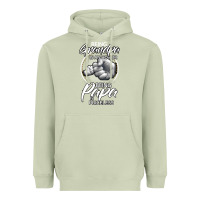 Matcha being grandpa is an honor being papa is priceless, gift dad Heavyweight Hoodie - longCreatives