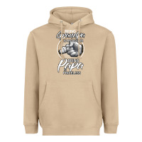 Mushroom being grandpa is an honor being papa is priceless, gift dad Heavyweight Hoodie - longCreatives