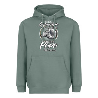 Sage being grandpa is an honor being papa is priceless, gift dad Heavyweight Hoodie - longCreatives