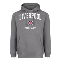 Storm Liverpool England Vintage Athletic Sports Design Heavyweight Hoodie - longCreatives