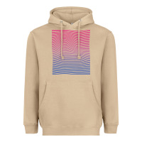 Mushroom Bisexual Pride Subtle Bi Heavyweight Hoodie - longCreatives