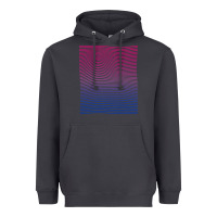 Smoke Bisexual Pride Subtle Bi Heavyweight Hoodie - longCreatives