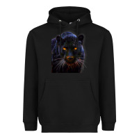 Black Black Panther, Big Cat T Heavyweight Hoodie - longCreatives