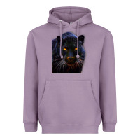 Lavender Black Panther, Big Cat T Heavyweight Hoodie - longCreatives