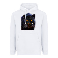 White Black Panther, Big Cat T Heavyweight Hoodie - longCreatives
