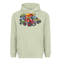 Matcha Blaze and the Monster Machines and Friends Heavyweight Hoodie - longCreatives