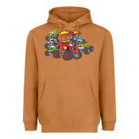 Meerkat Blaze and the Monster Machines and Friends Heavyweight Hoodie - longCreatives