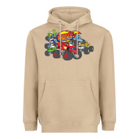 Mushroom Blaze and the Monster Machines and Friends Heavyweight Hoodie - longCreatives