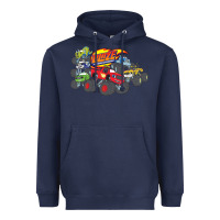 Navy Blaze and the Monster Machines and Friends Heavyweight Hoodie - longCreatives