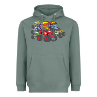 Sage Blaze and the Monster Machines and Friends Heavyweight Hoodie - longCreatives