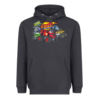 Smoke Blaze and the Monster Machines and Friends Heavyweight Hoodie - longCreatives