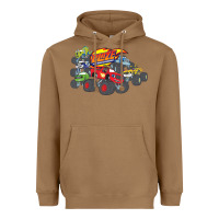 Toasted Coconut Blaze and the Monster Machines and Friends Heavyweight Hoodie - longCreatives