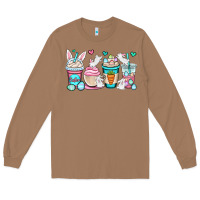 Toasted Coconut Easter bunnies coffee cups Long Sleeve Tee - OliviaCreatesArt