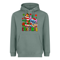 Sage my first christmas stitch Heavyweight Hoodie - AdoDesignShop