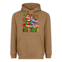 My First Christmas Stitch Heavyweight Hoodie | Teevron