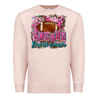 Pale Pink tackle breast cancer Premium Sweatshirt - AdoDesignShop
