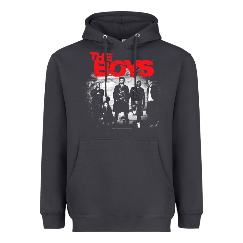 The Boys Graffiti Group Photo Heavyweight Hoodie by longCreatives | Teevron