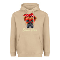 Mushroom Boxer Mom Dogs  Mothers Day Dog Lovers Gifts For Women Heavyweight Hoodie - longCreatives