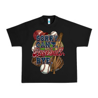 Black Sorry can't Baseball bye Urban Heavy Tee - HowdyJamesFarm