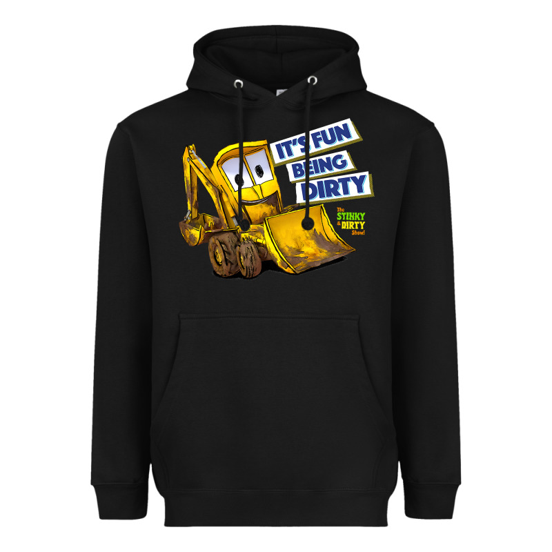 Kids The Stinky And Dirty Show  It's Fun Being Dirty Heavyweight Hoodie by longCreatives | Teevron