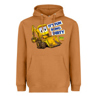 Meerkat Kids The Stinky and Dirty Show  It's Fun Being Dirty Heavyweight Hoodie - longCreatives