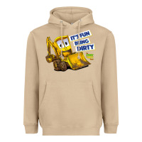 Mushroom Kids The Stinky and Dirty Show  It's Fun Being Dirty Heavyweight Hoodie - longCreatives
