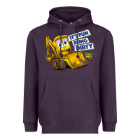 Plum Kids The Stinky and Dirty Show  It's Fun Being Dirty Heavyweight Hoodie - longCreatives