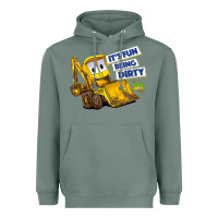Sage Kids The Stinky and Dirty Show  It's Fun Being Dirty Heavyweight Hoodie - longCreatives