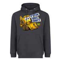 Smoke Kids The Stinky and Dirty Show  It's Fun Being Dirty Heavyweight Hoodie - longCreatives