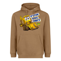 Toasted Coconut Kids The Stinky and Dirty Show  It's Fun Being Dirty Heavyweight Hoodie - longCreatives