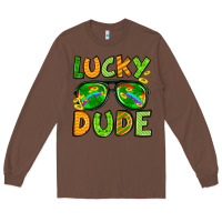 Chestnut St. Patrick's Lucky dude Long Sleeve Tee - OliviaCreatesArt