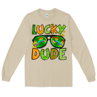 Mushroom St. Patrick's Lucky dude Long Sleeve Tee - OliviaCreatesArt