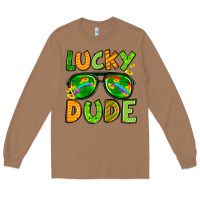 Toasted Coconut St. Patrick's Lucky dude Long Sleeve Tee - OliviaCreatesArt