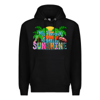 Black My Favorite Coloris Sunshine Premium Hoodie - CowhideDigitalArt