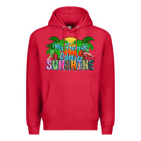 Cardinal My Favorite Coloris Sunshine Premium Hoodie - CowhideDigitalArt