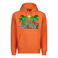 Carrot My Favorite Coloris Sunshine Premium Hoodie - CowhideDigitalArt