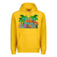 Lemon My Favorite Coloris Sunshine Premium Hoodie - CowhideDigitalArt