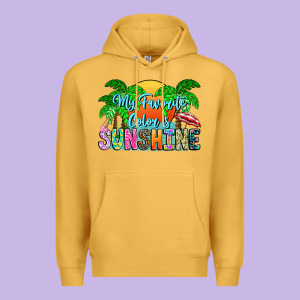 My Favorite Coloris Sunshine Premium Hoodie Designed By Cowhidedigitalart