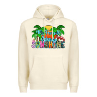 Sandshell My Favorite Coloris Sunshine Premium Hoodie - CowhideDigitalArt