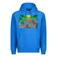 True Royal My Favorite Coloris Sunshine Premium Hoodie - CowhideDigitalArt